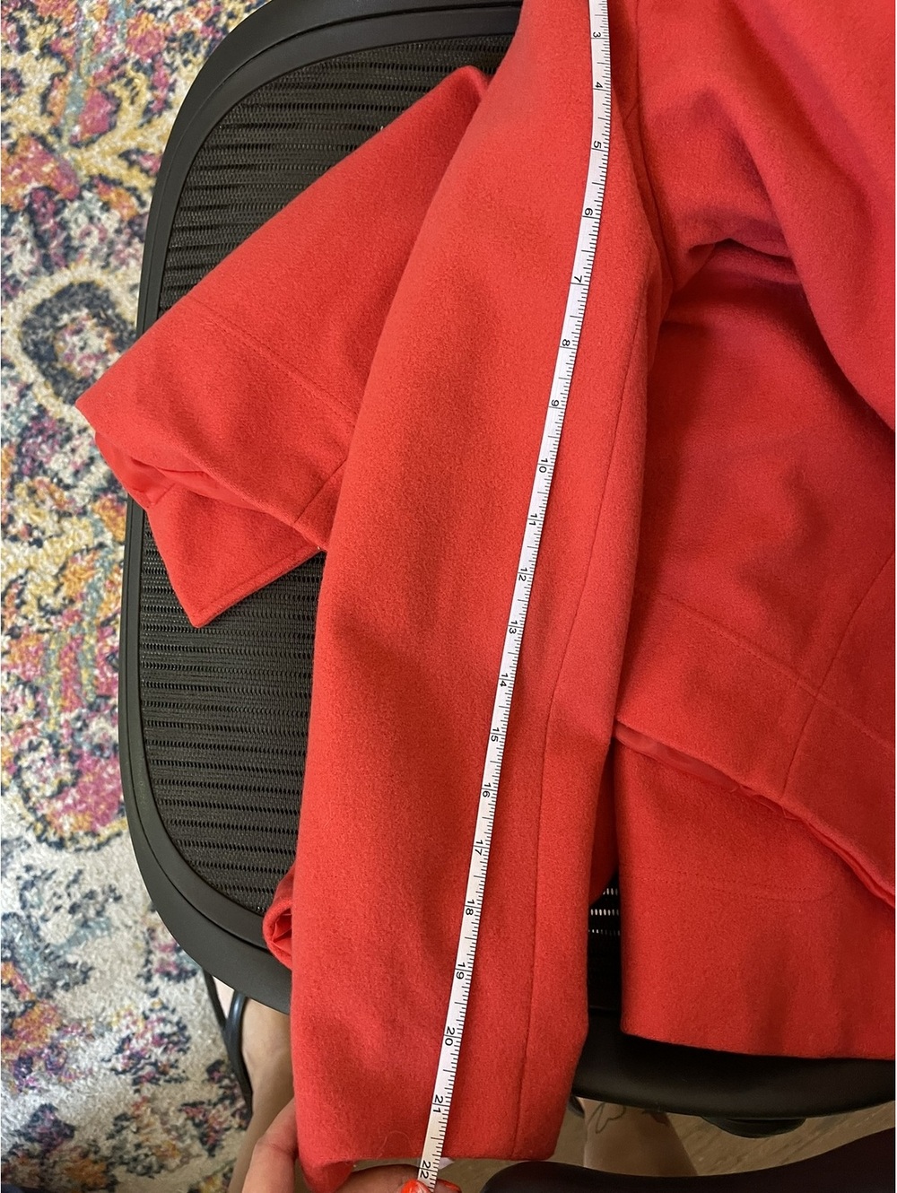 Harvé Benard | L/XL | Red Tailored Lined Blazer - Picture 2 of 12